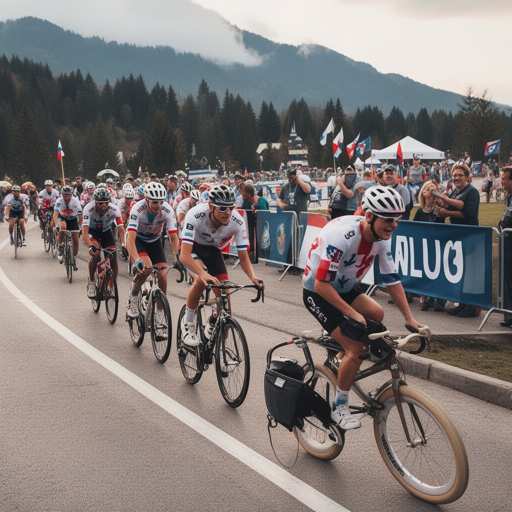 AI-generated illustration of Union Cycliste Internationale