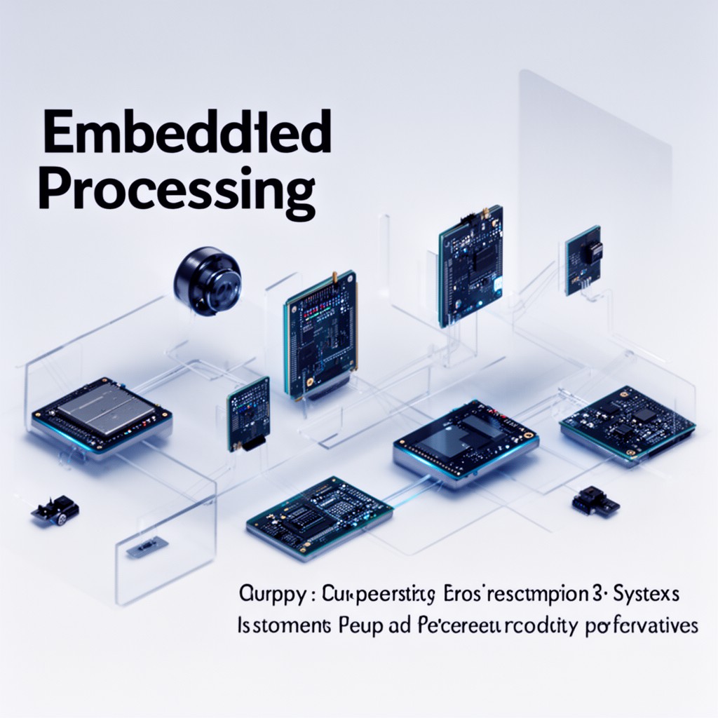 AI-generated illustration of Embedded Processing