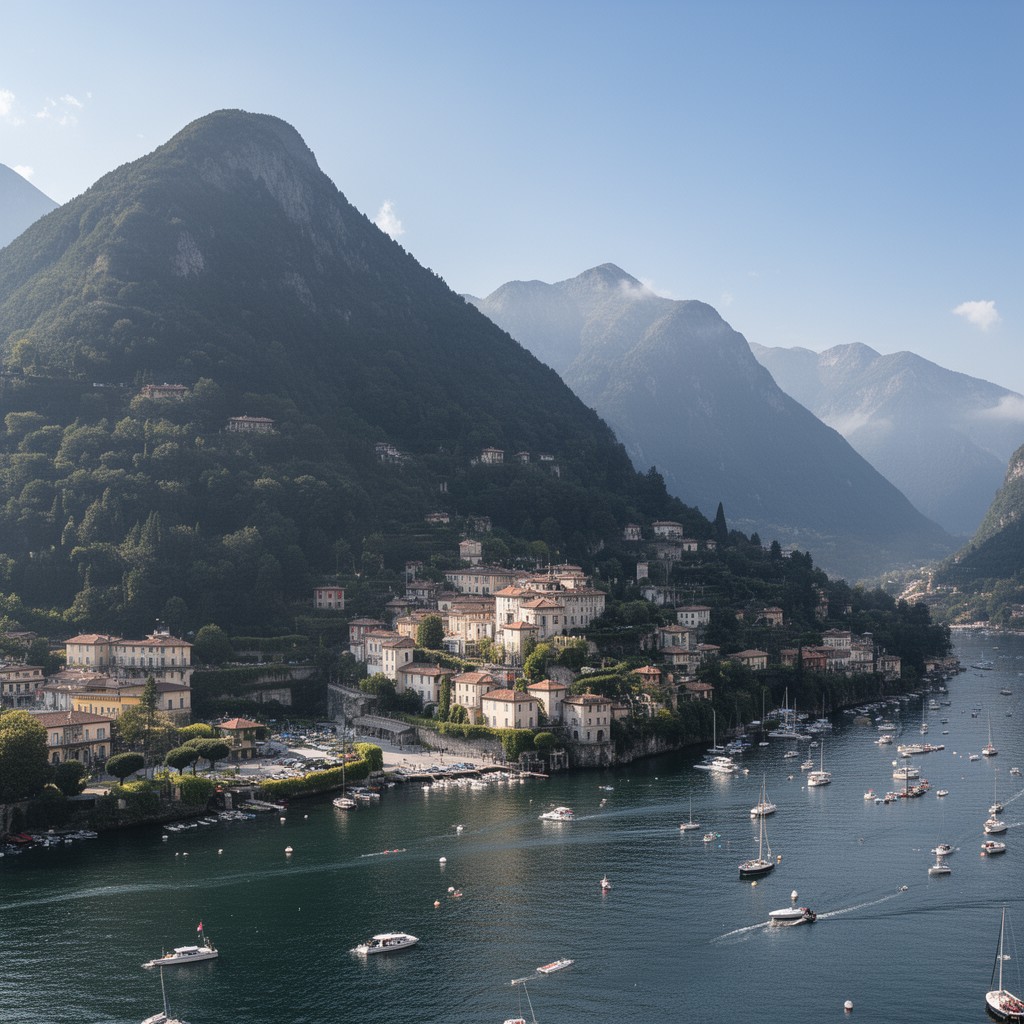 AI-generated illustration of Campione d’Italia