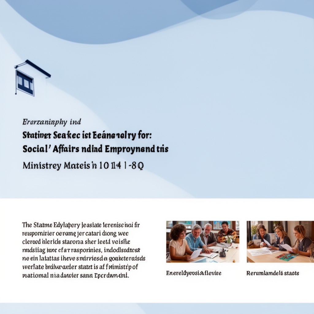AI-generated illustration of State Secretary for Social Affairs and Employment