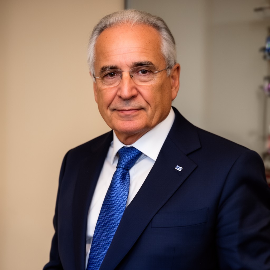AI-generated illustration of President of the Hellenic Republic