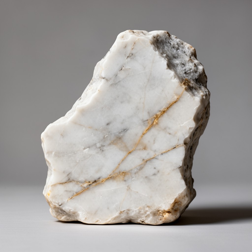 AI-generated illustration of Pentelic marble