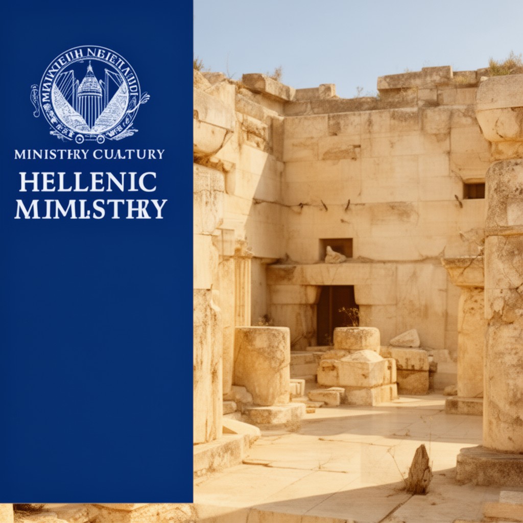 AI-generated illustration of Hellenic Ministry of Culture