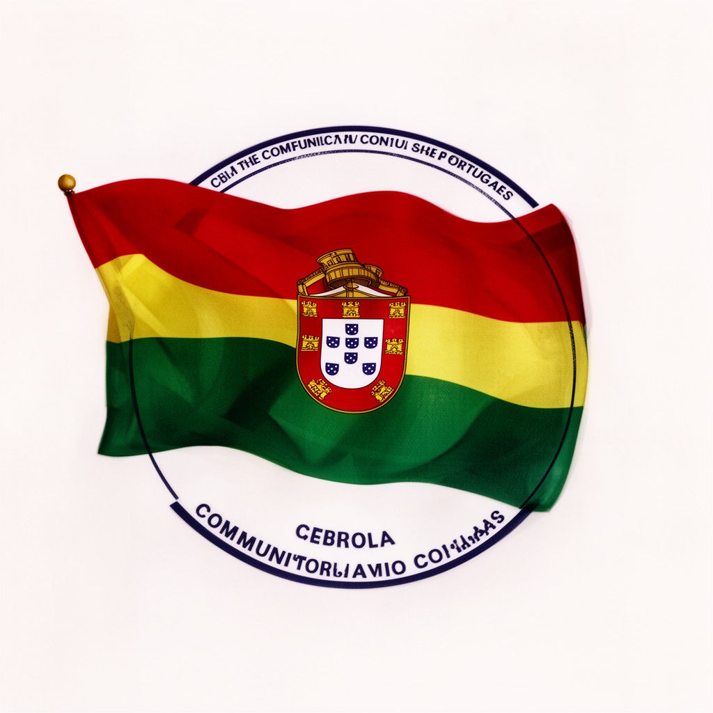AI-generated illustration of Flag of the Community of Portuguese Language Countries