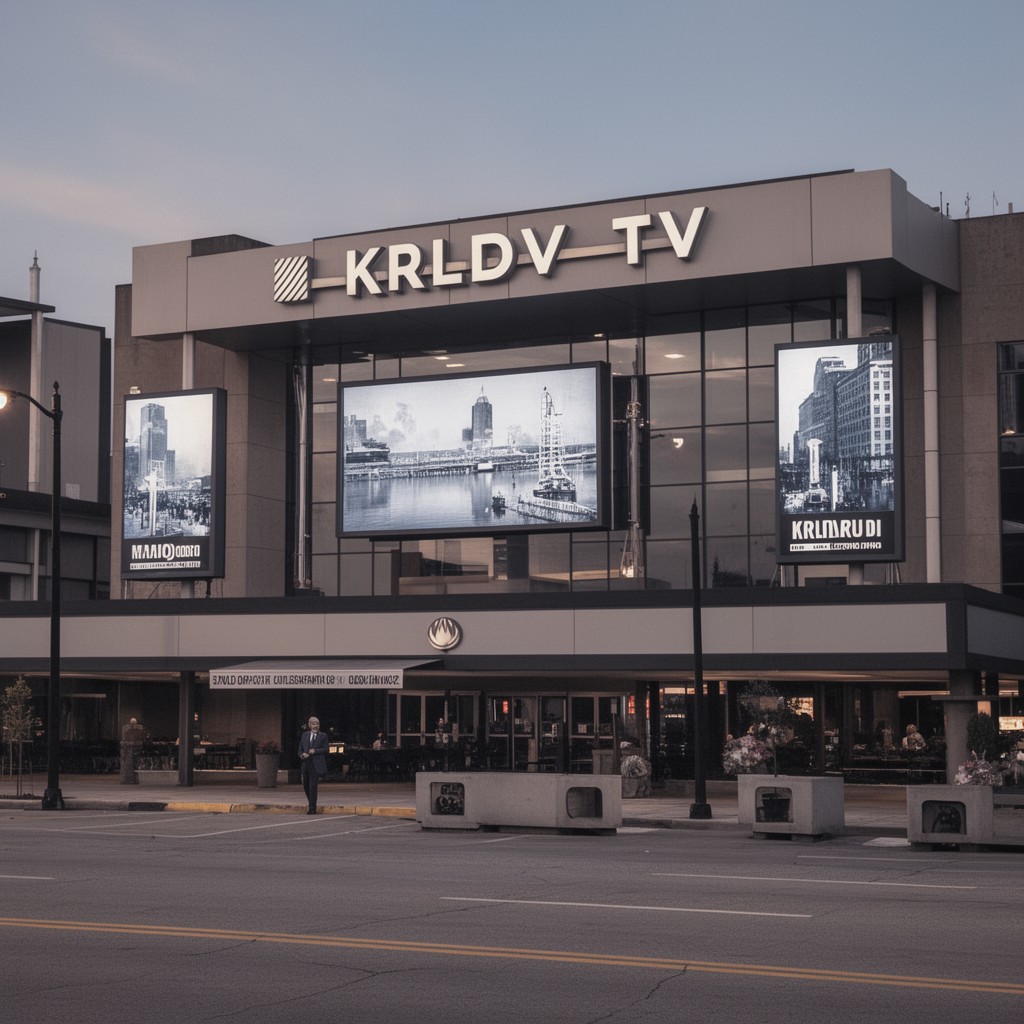 AI-generated illustration of KRLD-TV