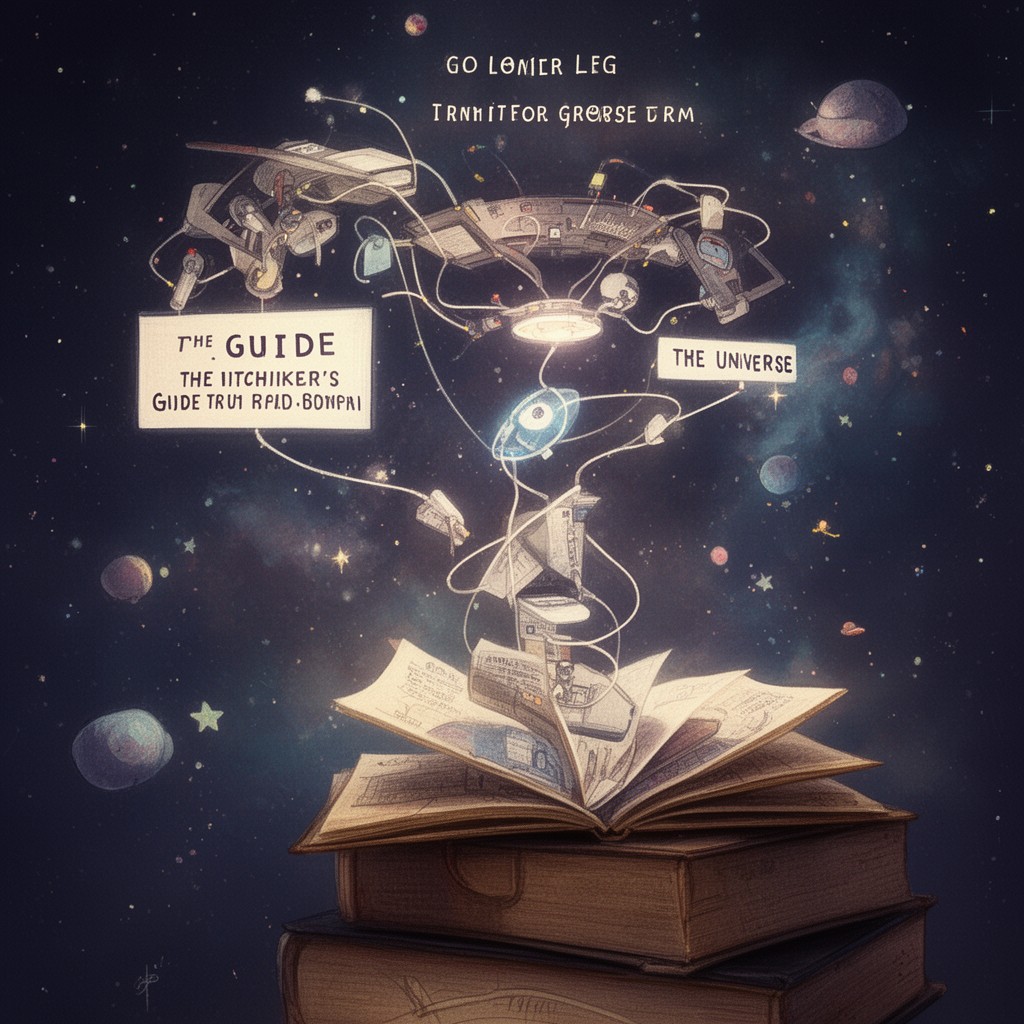 AI-generated illustration of The Guide