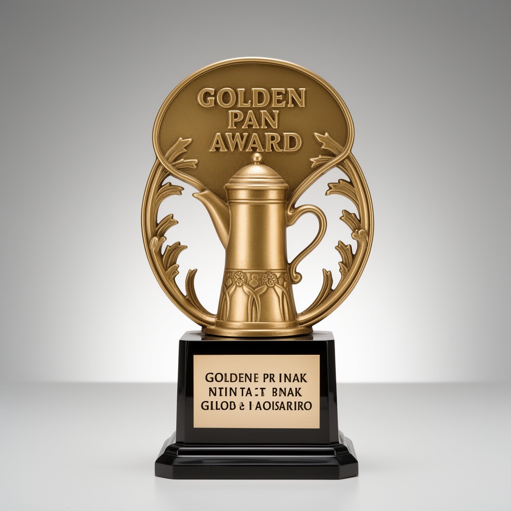AI-generated illustration of Golden Pan Award