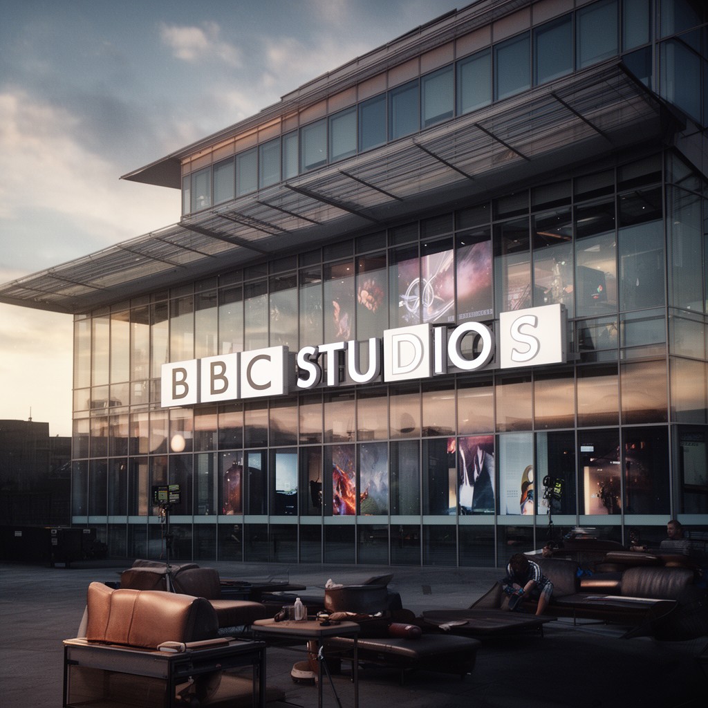 AI-generated illustration of BBC Studios