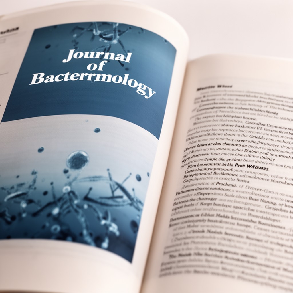 AI-generated illustration of Journal of Bacteriology