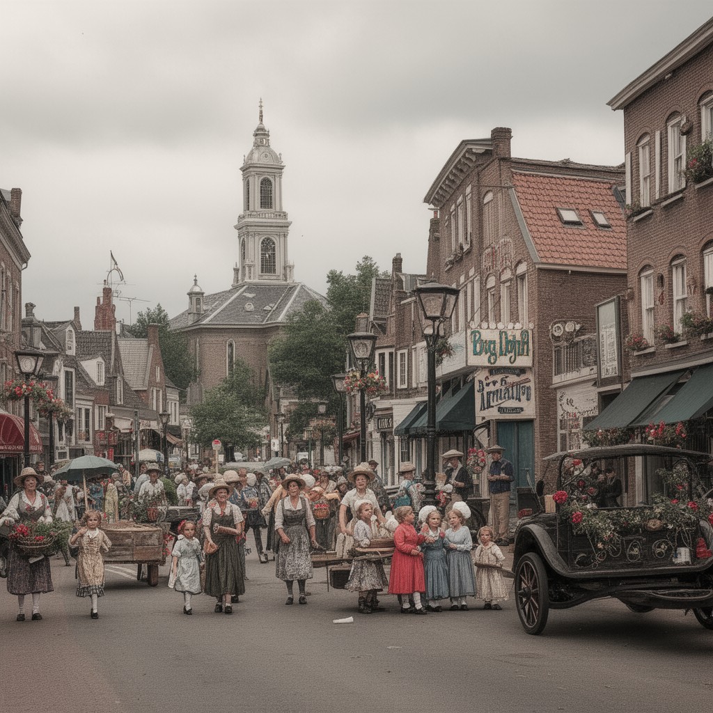 AI-generated illustration of Dutch American
