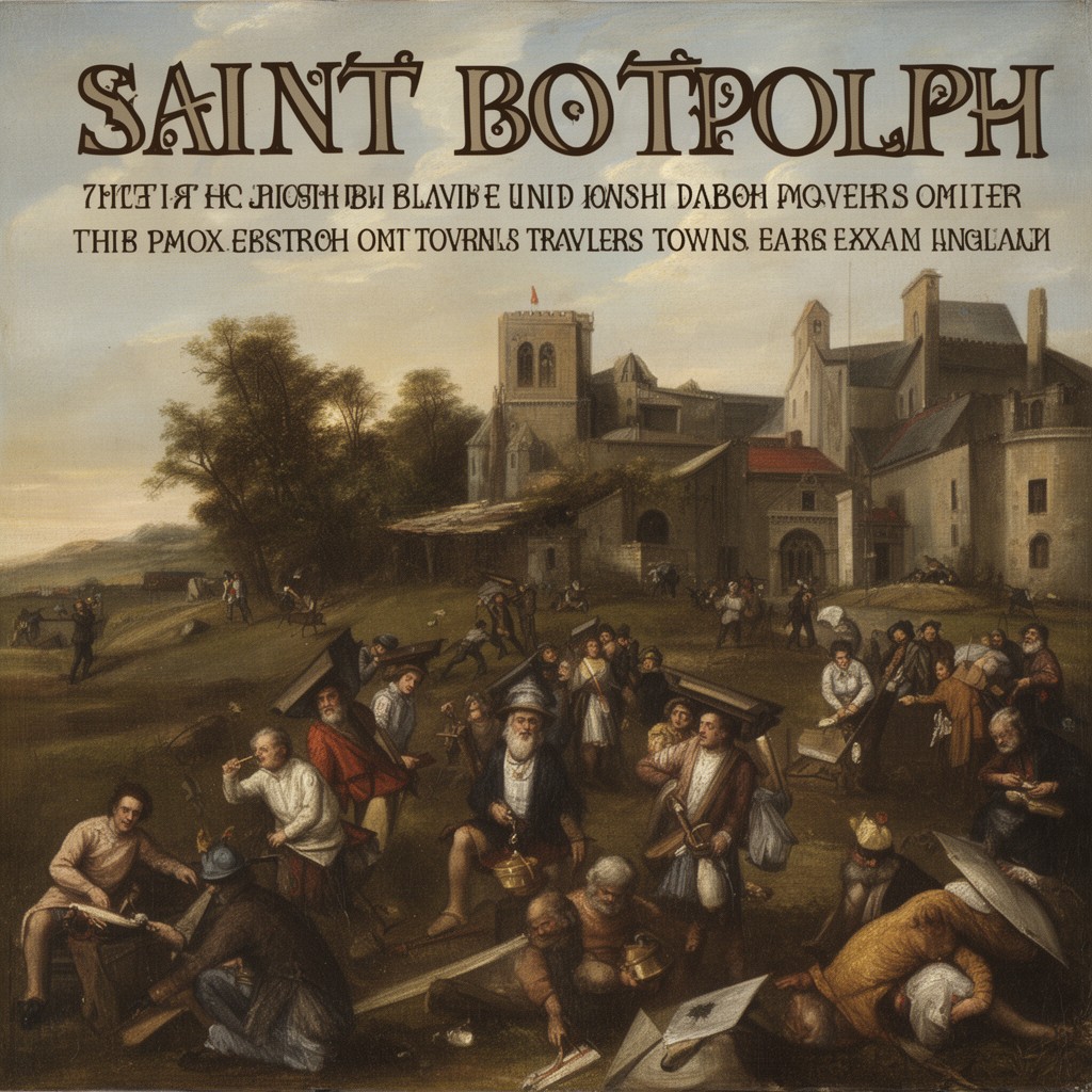 AI-generated illustration of Saint Botolph