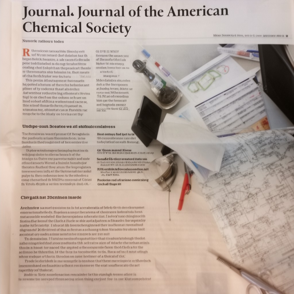 AI-generated illustration of Journal of the American Chemical Society