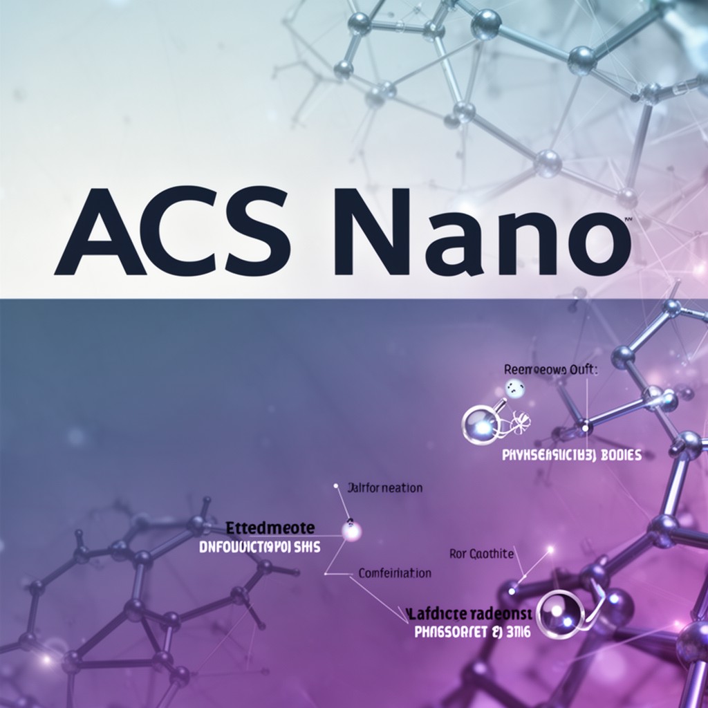 AI-generated illustration of ACS Nano