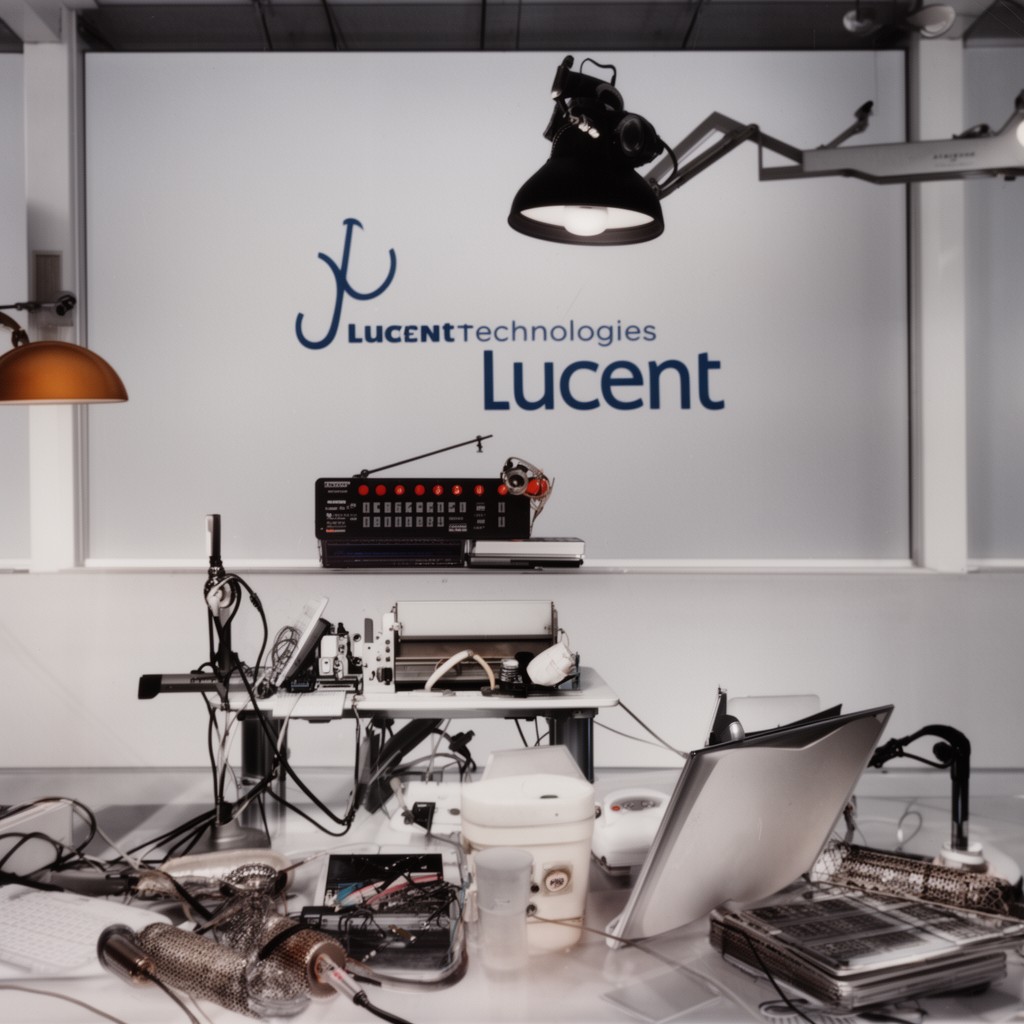 AI-generated illustration of Lucent Technologies