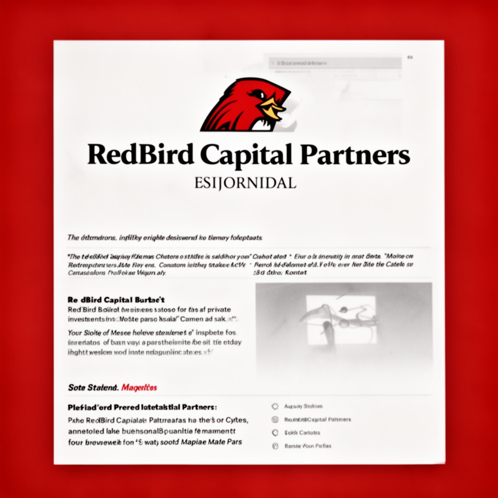 AI-generated illustration of RedBird Capital Partners