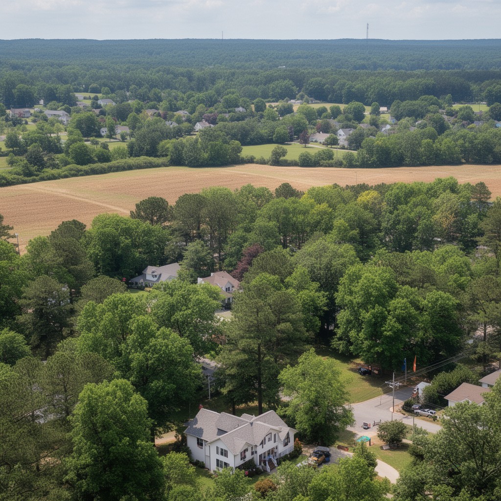AI-generated illustration of Chatham County, North Carolina