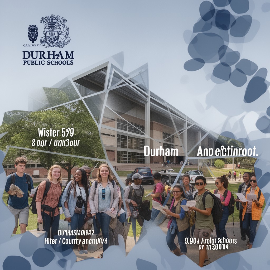 AI-generated illustration of Durham Public Schools