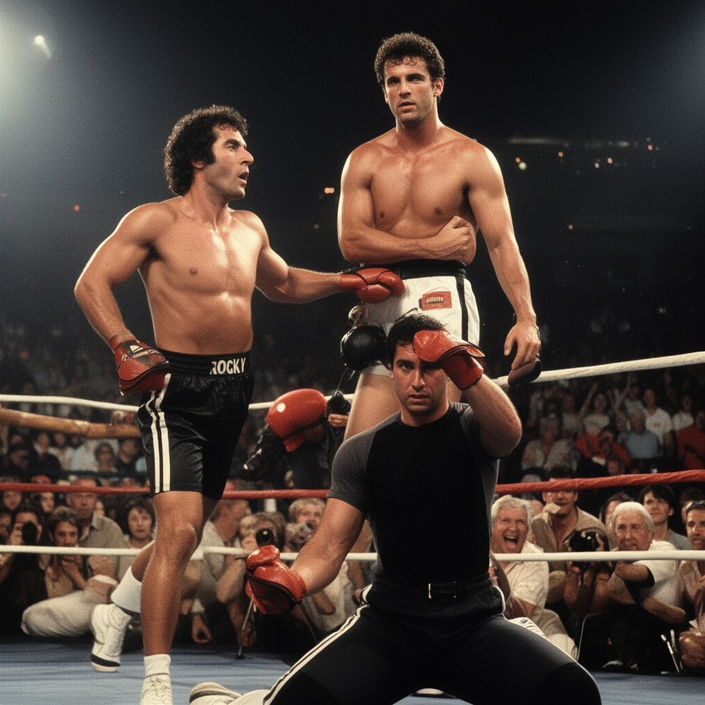AI-generated illustration of Rocky III