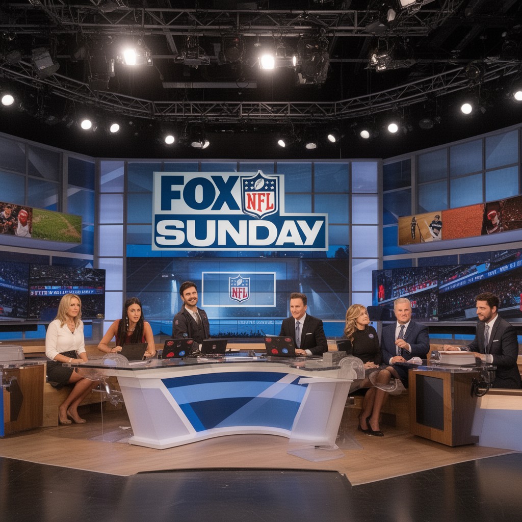 AI-generated illustration of Fox NFL Sunday