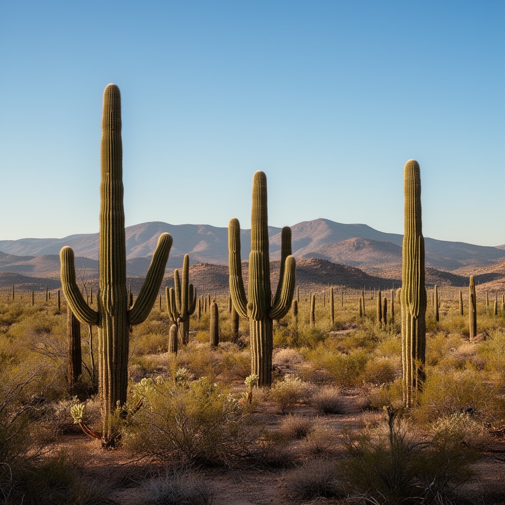 AI-generated illustration of Sonoran Desert