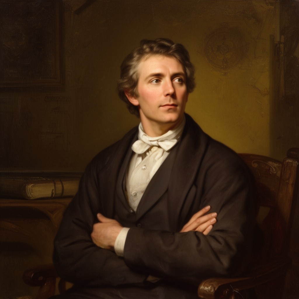 AI-generated illustration of Thomas Dudley