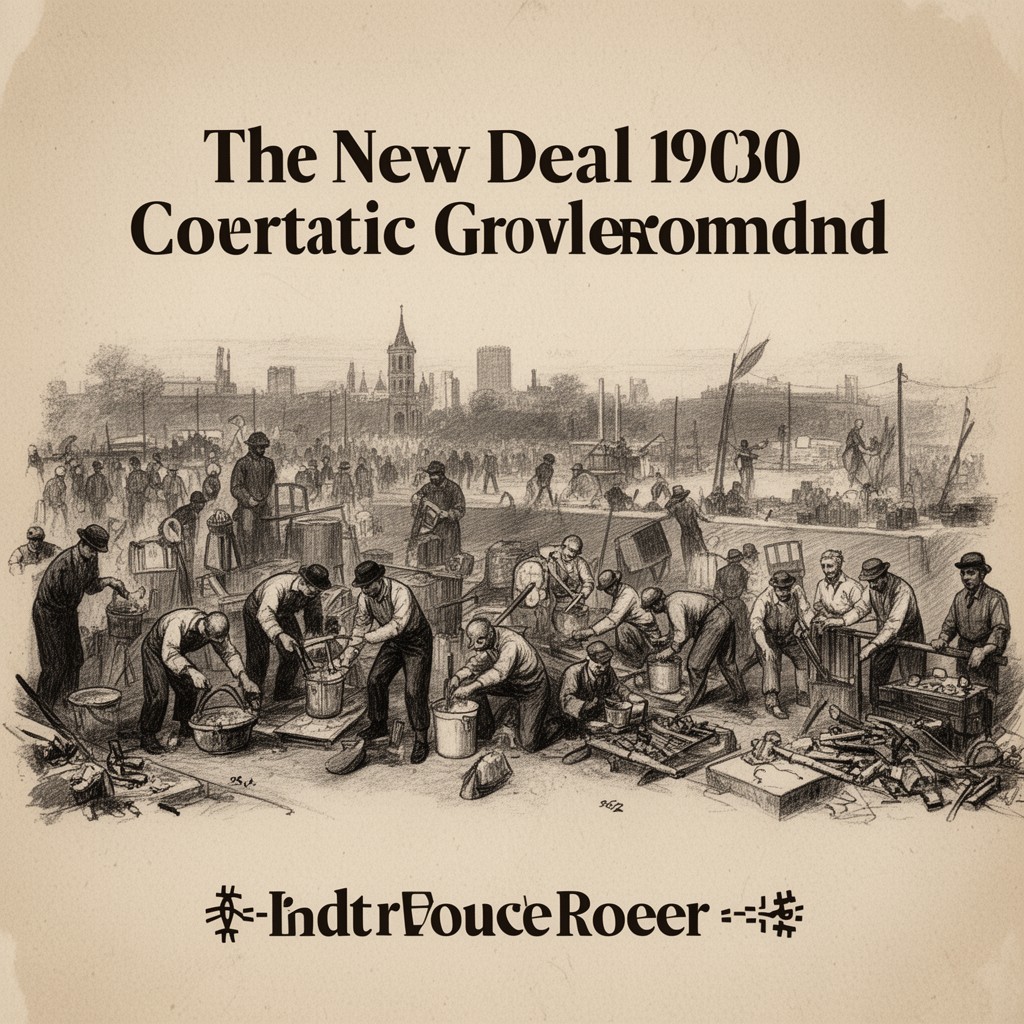 AI-generated illustration of New Deal