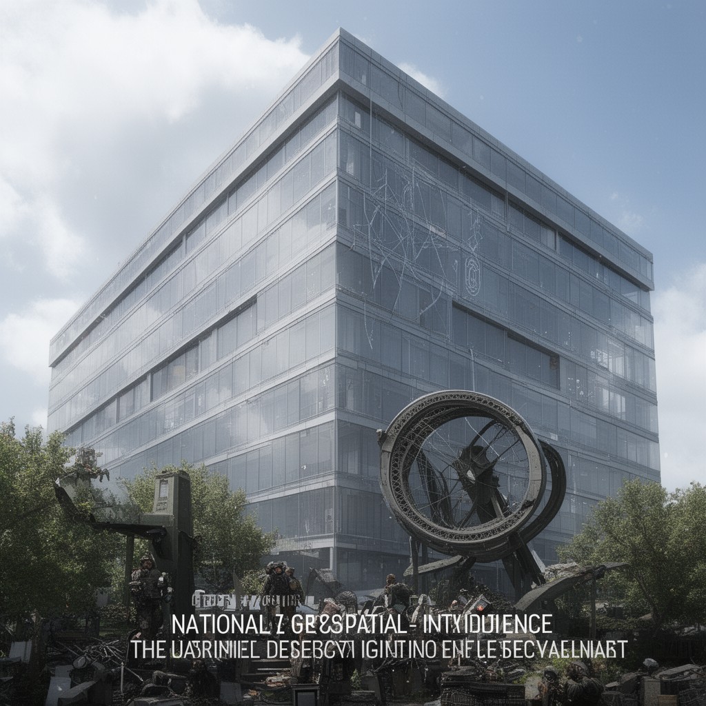 AI-generated illustration of National Geospatial-Intelligence Agency