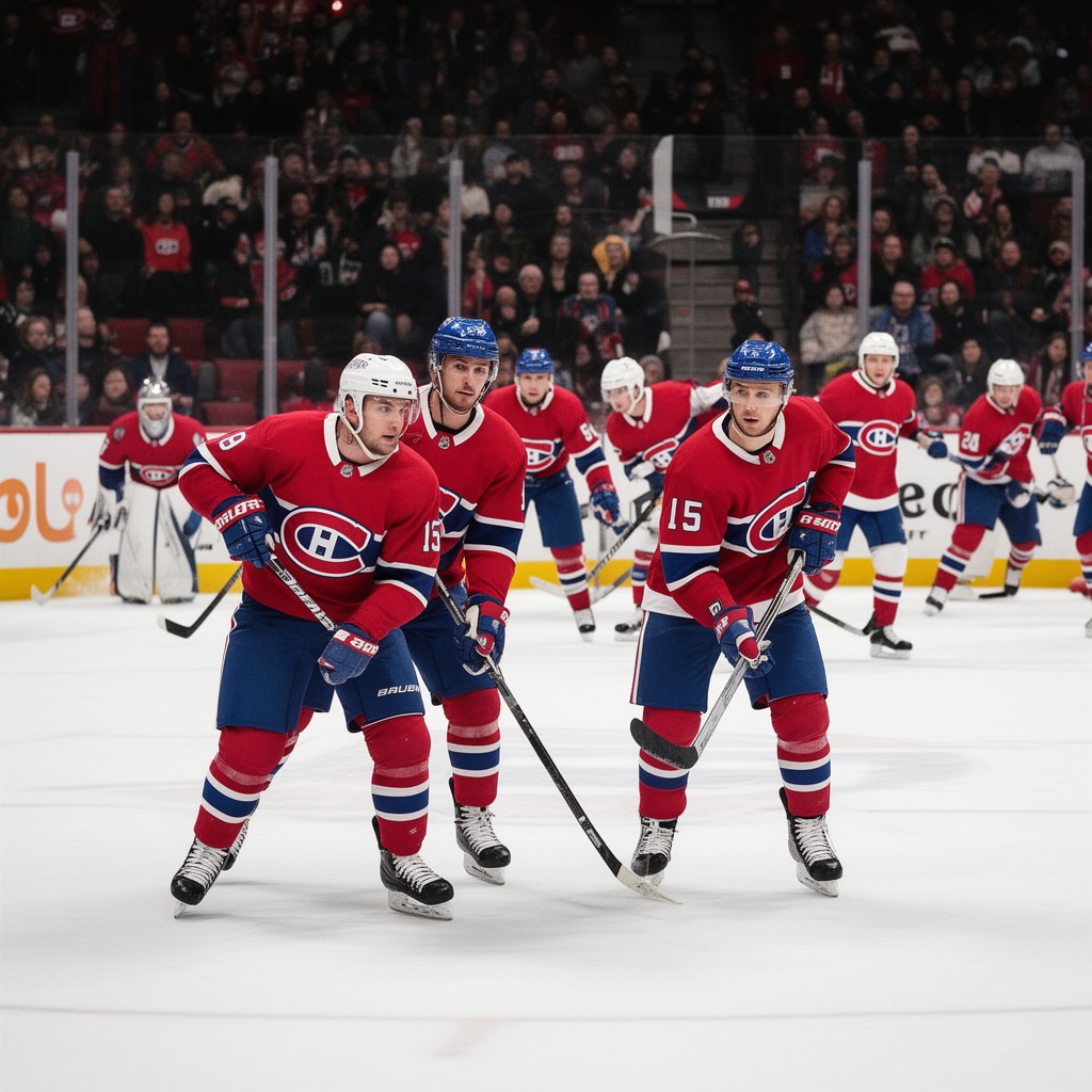 AI-generated illustration of Montreal Canadiens