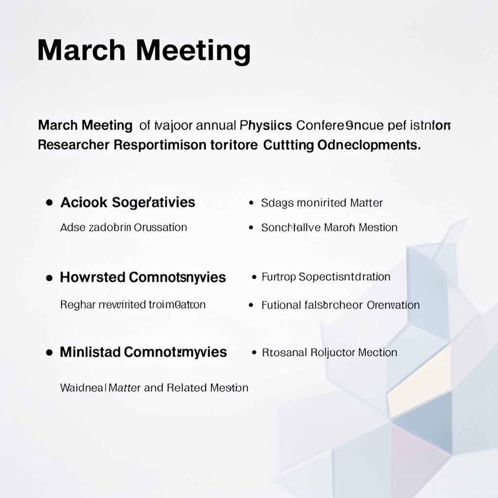 AI-generated illustration of March Meeting