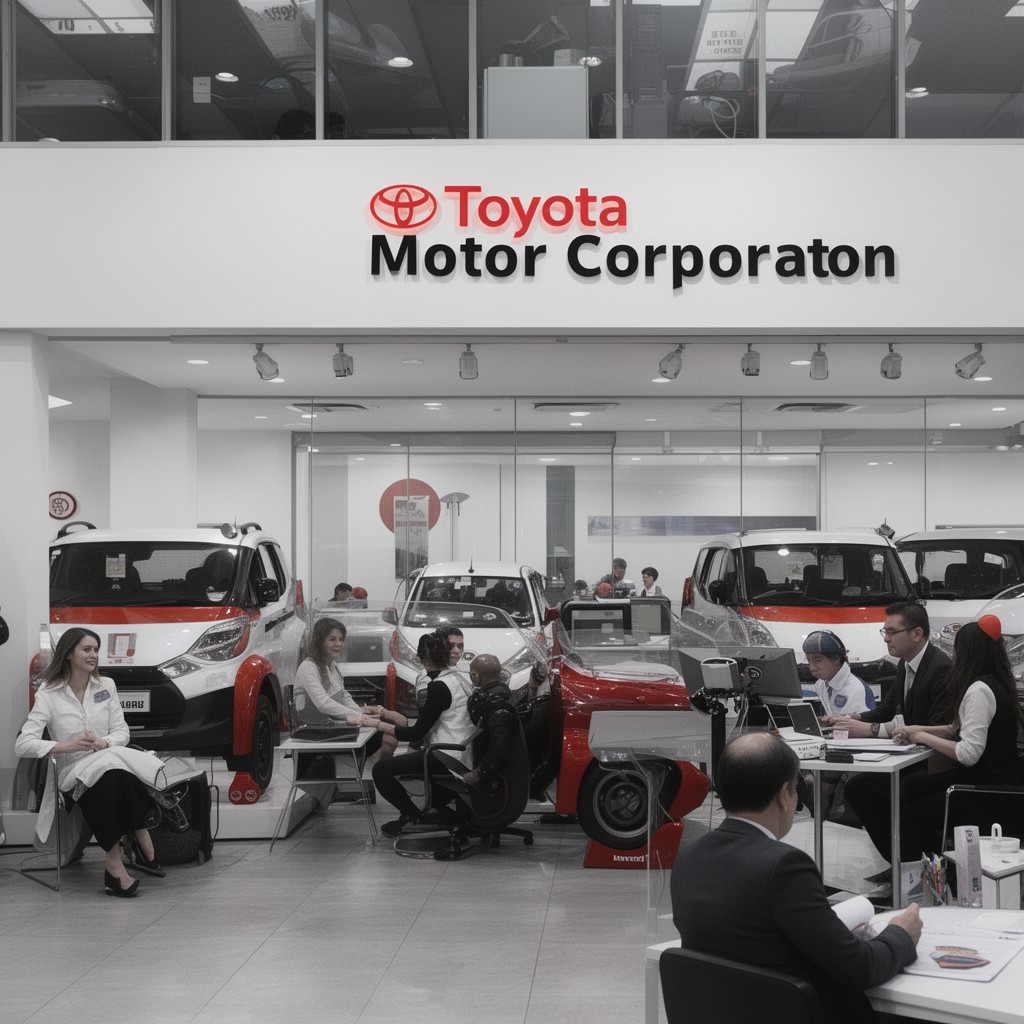 AI-generated illustration of Toyota Motor Corporation