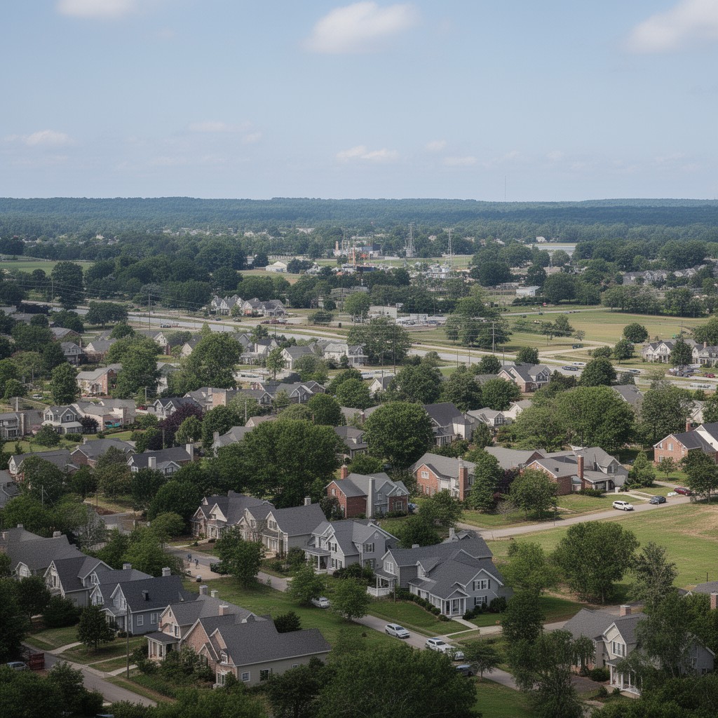 AI-generated illustration of Prince William County, Virginia