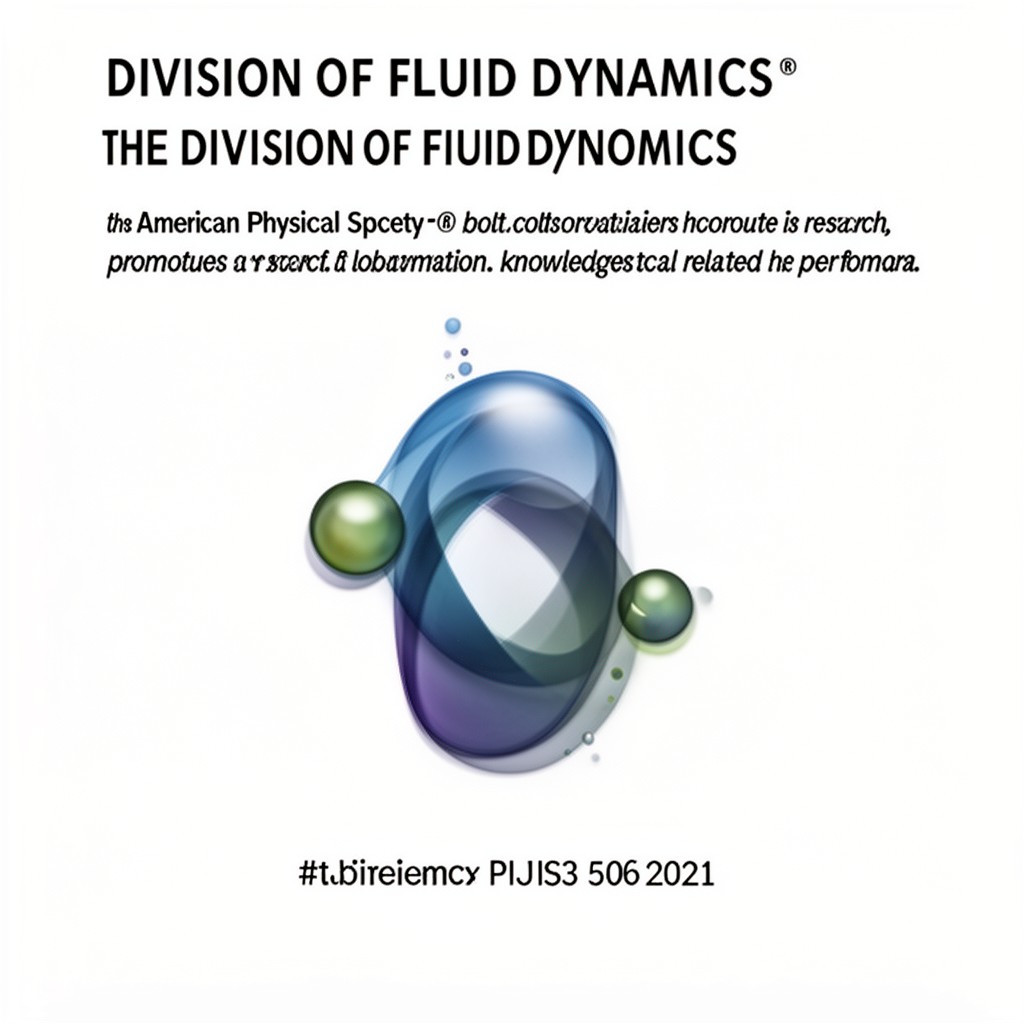 AI-generated illustration of Division of Fluid Dynamics