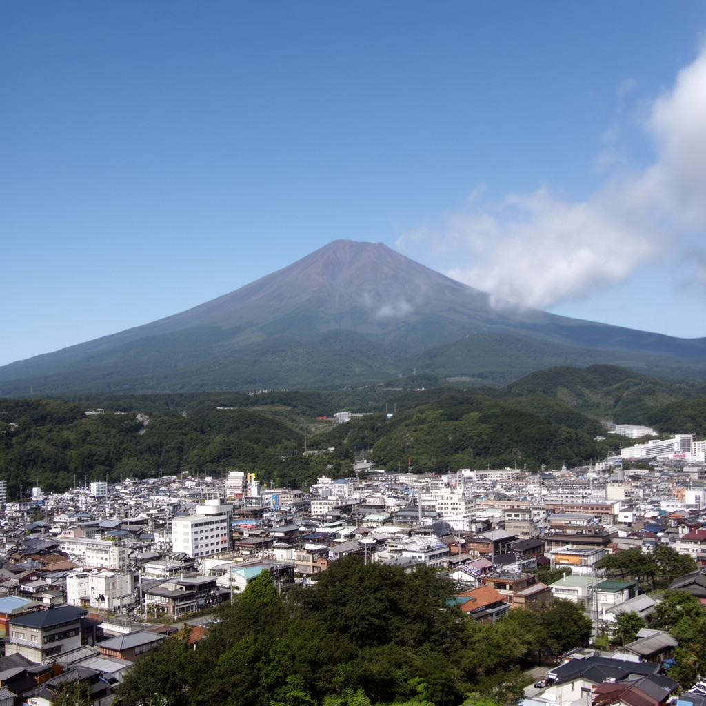 AI-generated illustration of Kyushu