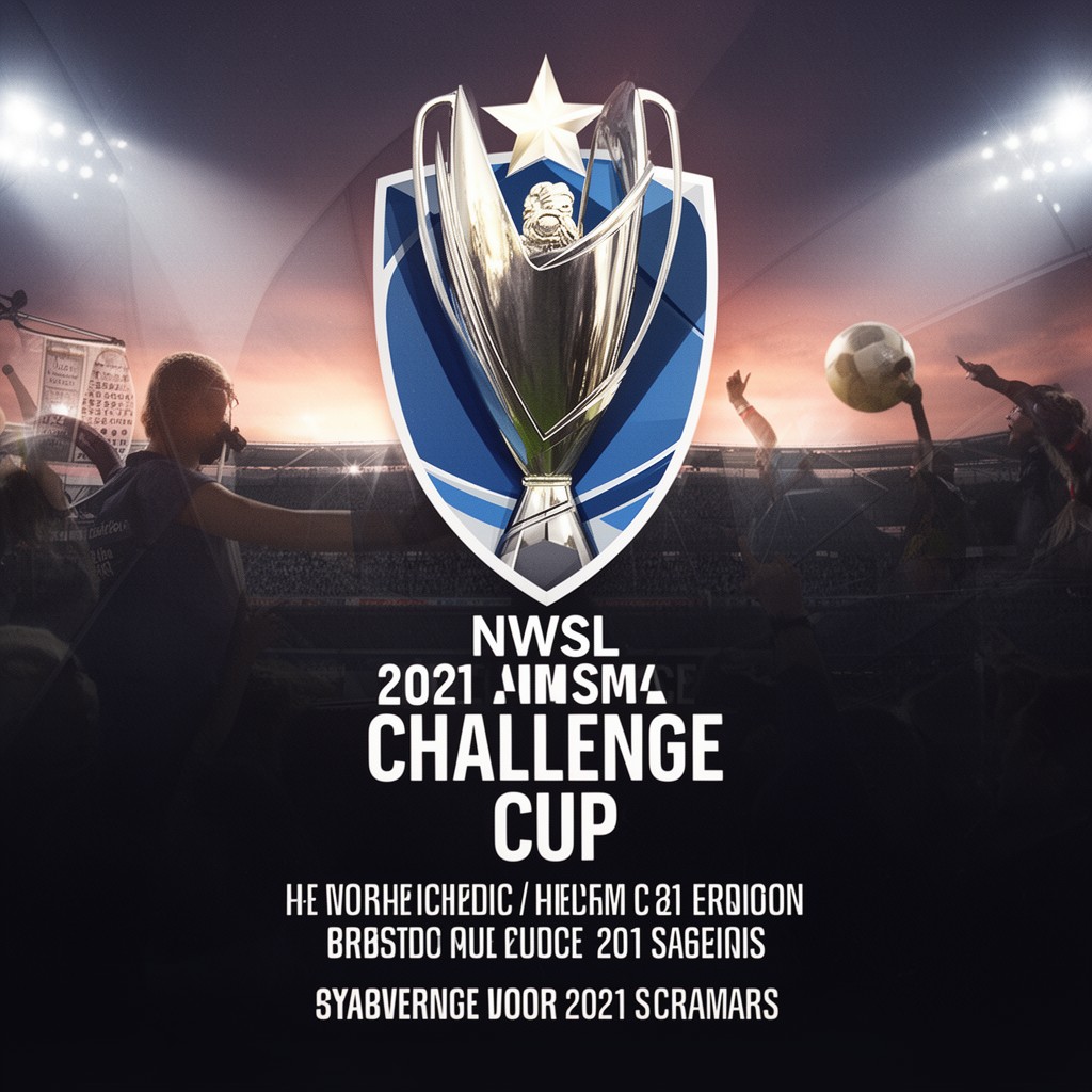 AI-generated illustration of 2021 NWSL Challenge Cup