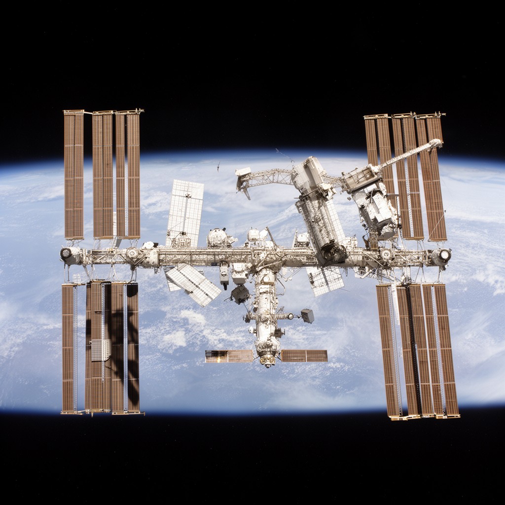 AI-generated illustration of International Space Station program