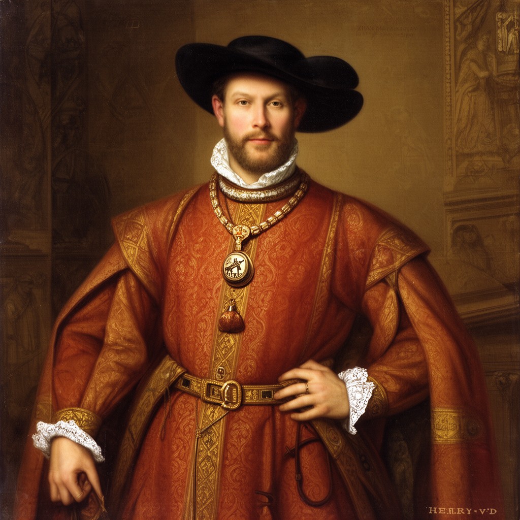 AI-generated illustration of Henry VII of England