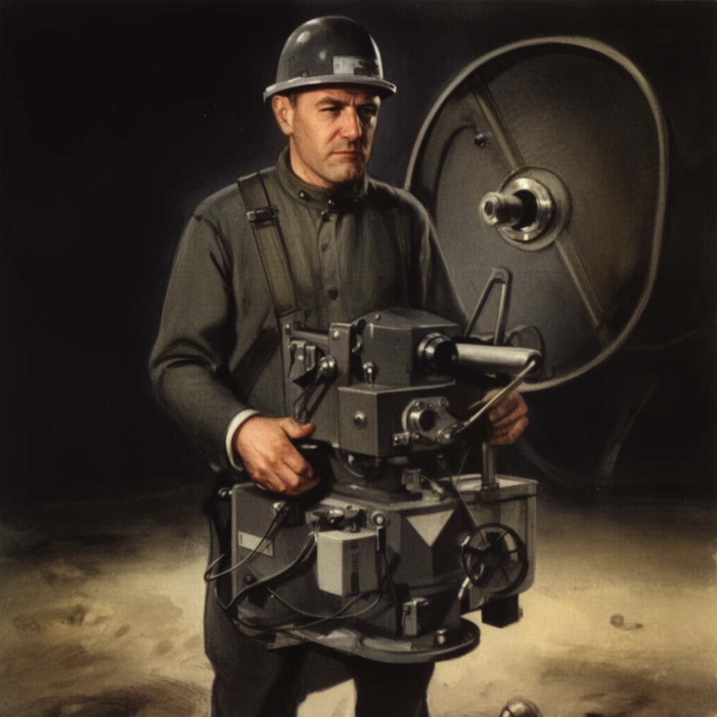 AI-generated illustration of Ernest B. Schoedsack