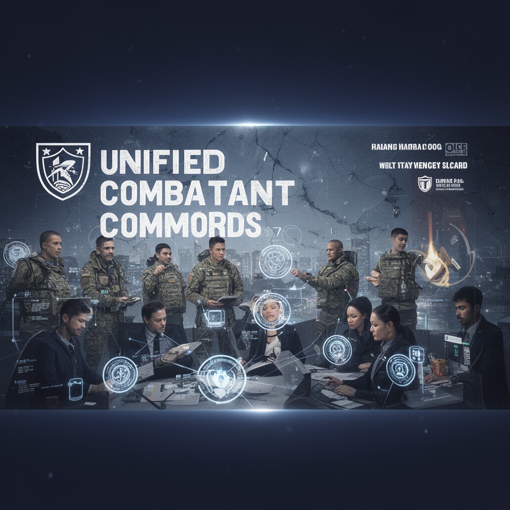 AI-generated illustration of Unified Combatant Commands