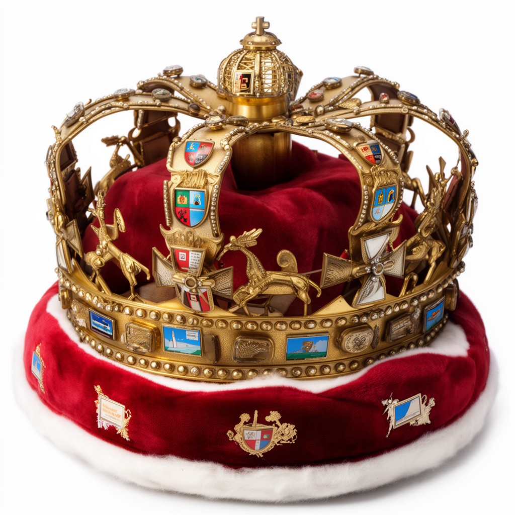 AI-generated illustration of Crown in right of the Channel Islands