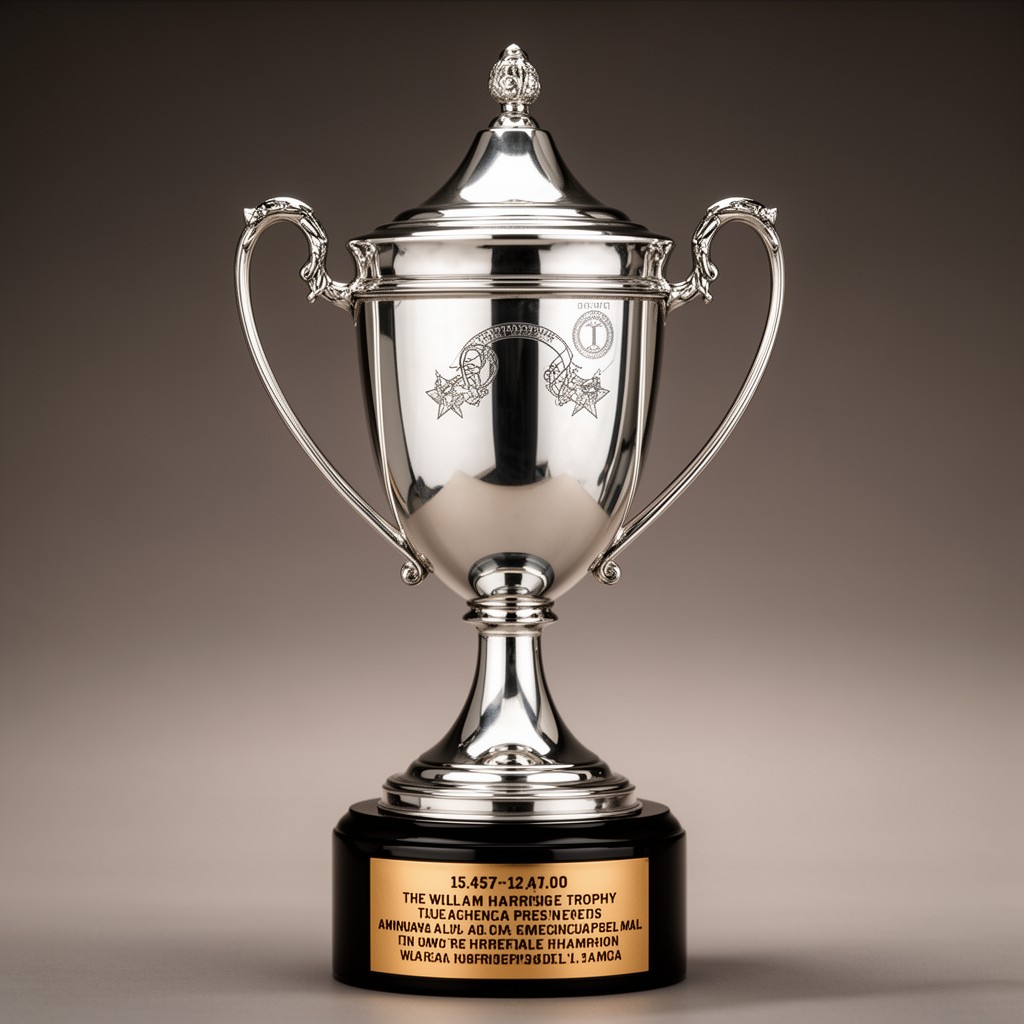 AI-generated illustration of William Harridge Trophy