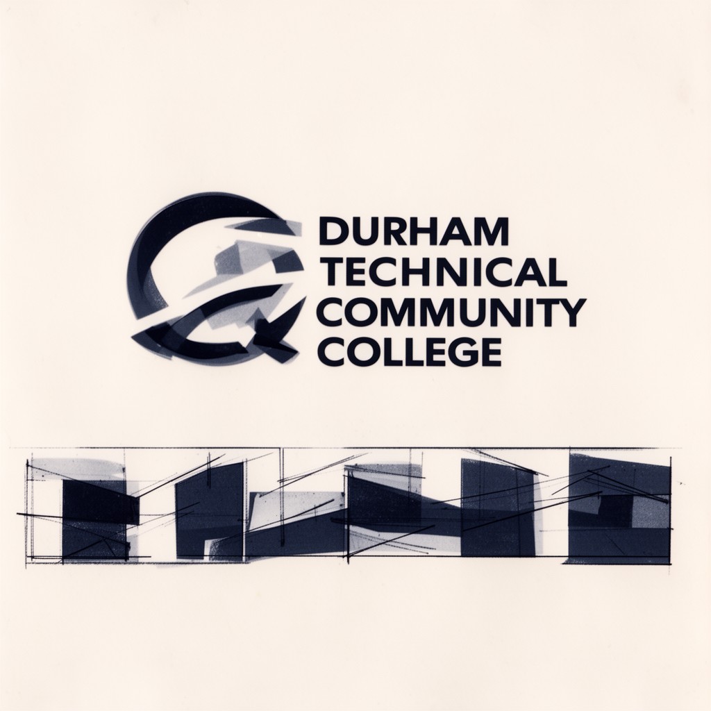 AI-generated illustration of Durham Technical Community College