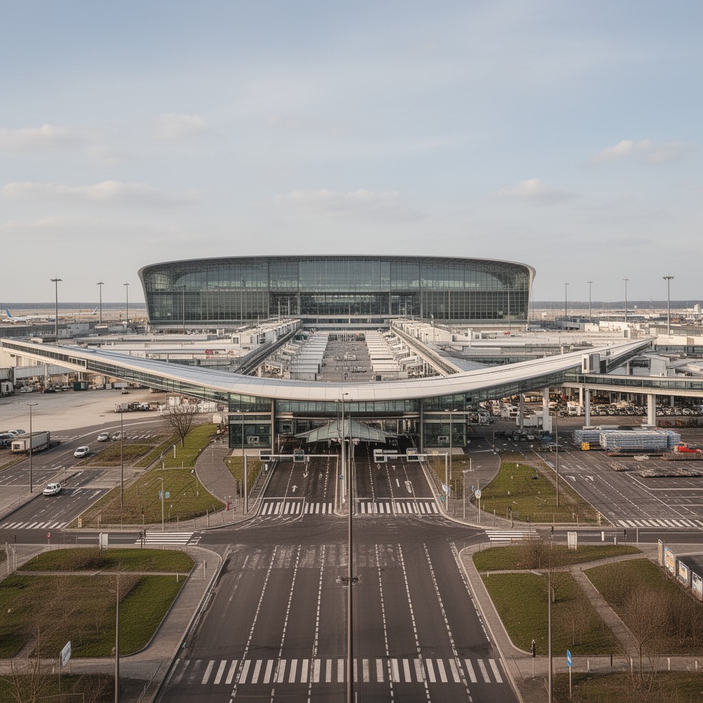 AI-generated illustration of Roissy-en-France