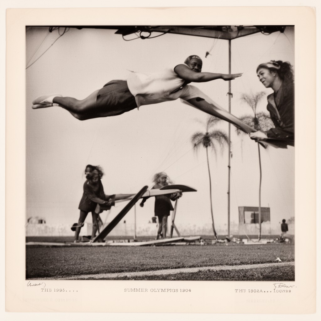 AI-generated illustration of Summer Olympics 1904