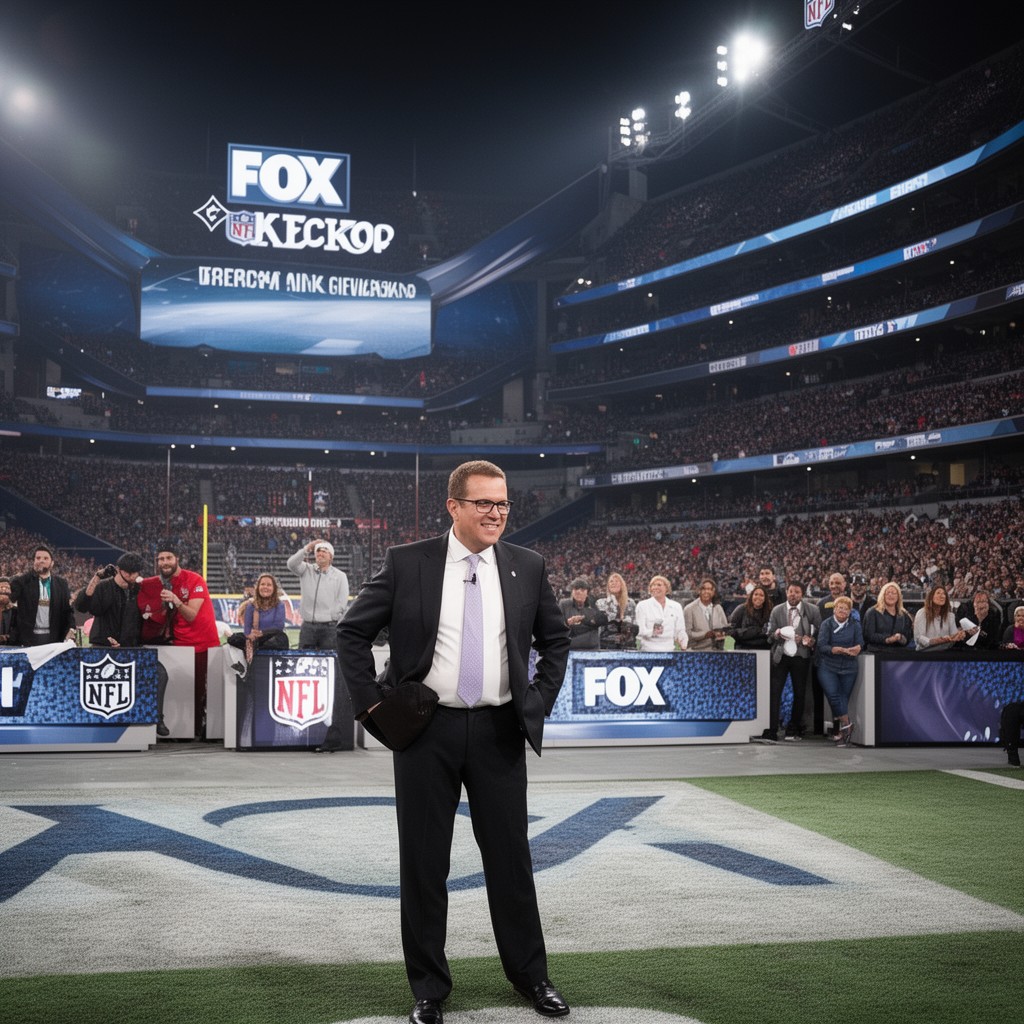 AI-generated illustration of Fox NFL Kickoff