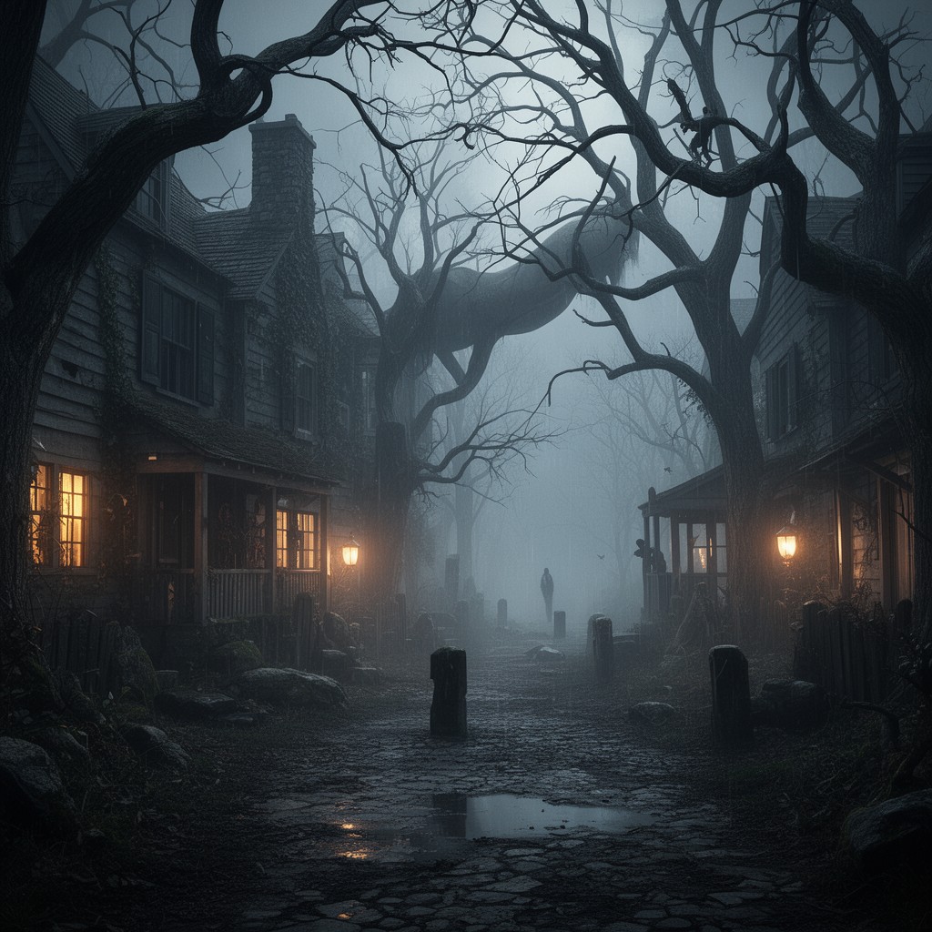 AI-generated illustration of Sleepy Hollow