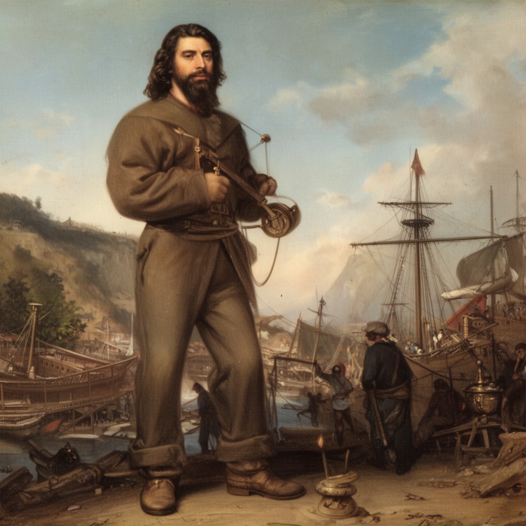 AI-generated illustration of Juan de Fuca