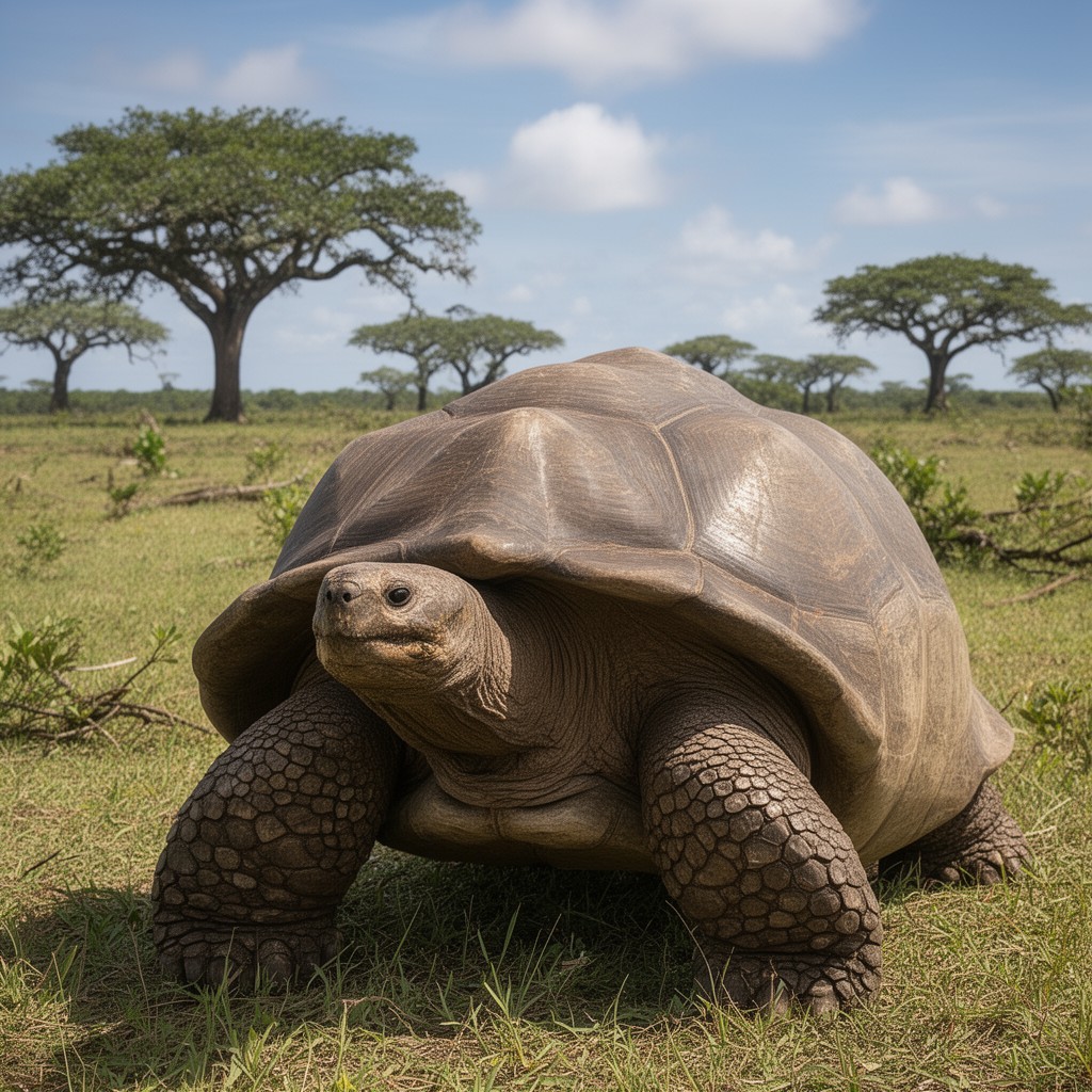 AI-generated illustration of Aldabrachelys