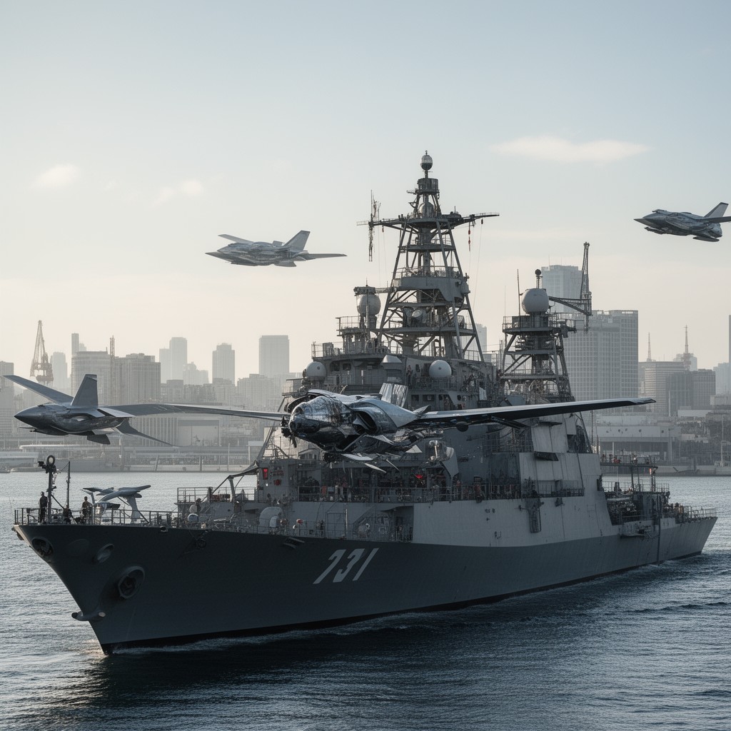 AI-generated illustration of BAE Systems