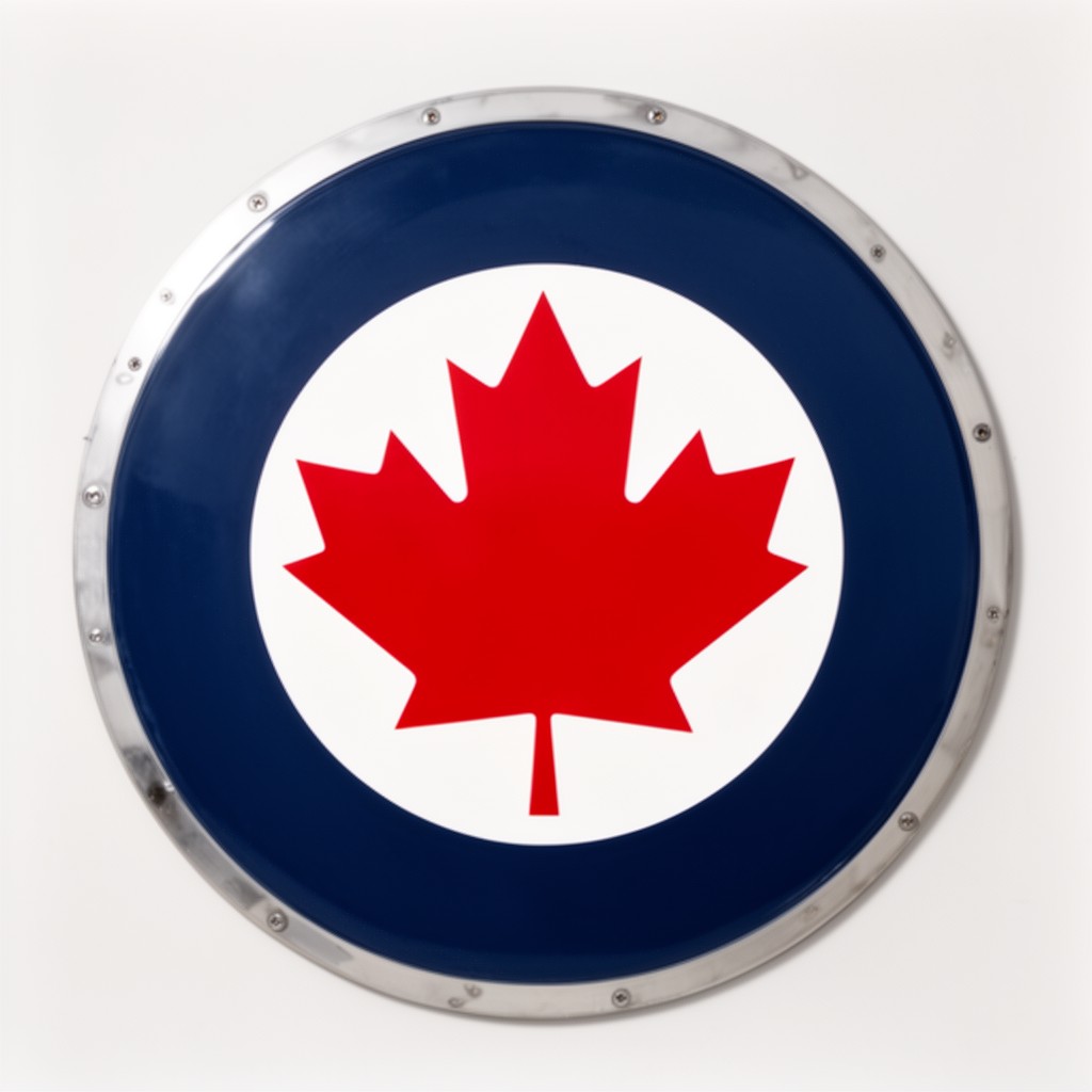AI-generated illustration of RCAF roundel