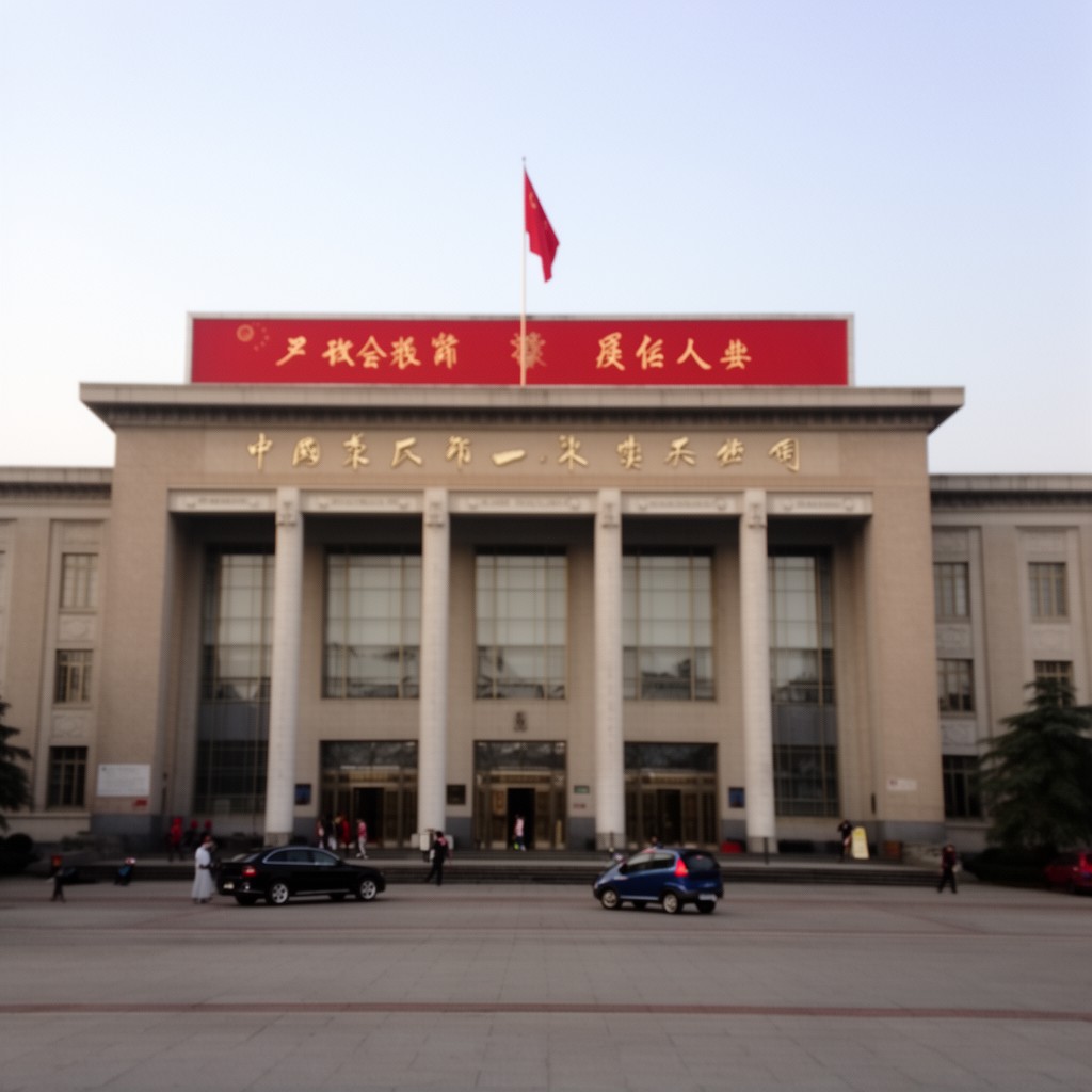 AI-generated illustration of Supreme People's Court of China